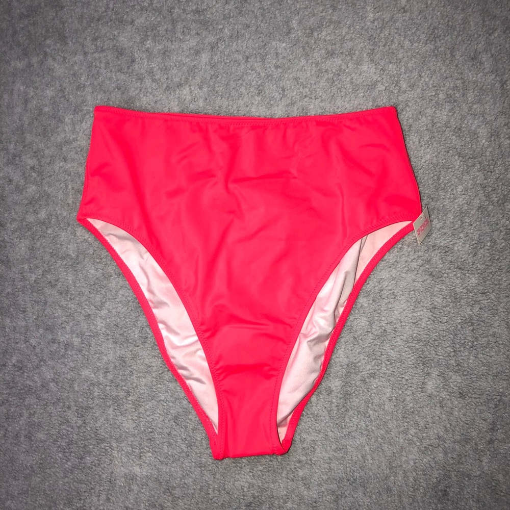 NWT VS PINK Strappy Back High Waist Bikini